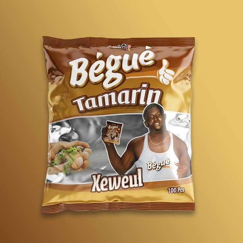 Bégué Tamarin, sachet