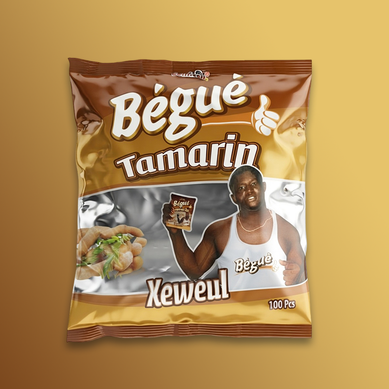 Bégué Tamarin, sachet